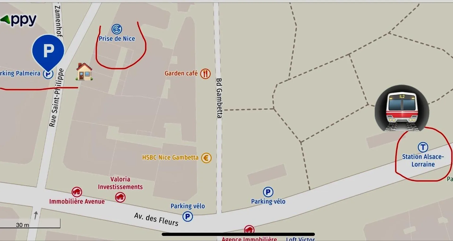 Appartement 3 Pieces Proche Du Negresco 尼斯 0*,